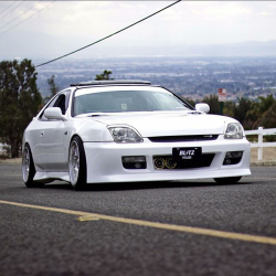 Honda Prelude 1997-2001 Brave Style 1 Piece Polyurethane Front Bumper image - 2
