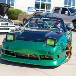 Nissan 240SX S13 (Pop Up) 1989-1994 Wide Johnnies Style 2 Piece Polyurethane 50mm Front Fenders image - 9