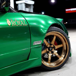 Nissan 240SX S13 (Pop Up) 1989-1994 Wide Johnnies Style 2 Piece Polyurethane 50mm Front Fenders image - 1