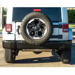 Jeep Wrangler JK (2/4 Doors) & Unlimited 2007-2018 Factory/OE Design 1 Piece Polyurethane Rear Bumper image - 1