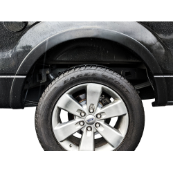 Ford F-150 2009-2014 Factory/OE with Body Lines Design Front & Rear 4 Piece Polyurethane Fender Flares Kit image - 3