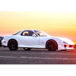 Mazda RX7 1993-1997 F Spec Style 1 Piece Polyurethane Front Bumper image - 4