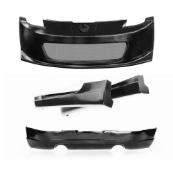 Nissan 350Z 2003-2008 Nismo 2 V2 Style 4 Piece Polyurethane Full Body Kit image - 2