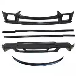 Maserati Ghibli 2014-2018 5 Piece Polyurethane Full Body Kit image - 11