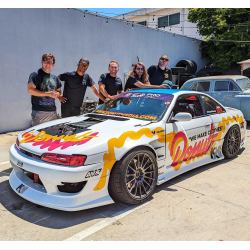 Nissan 240SX S14 Kouki 1997-1998 DM3 4 Piece Polyurethane Full Body Kit image - 3