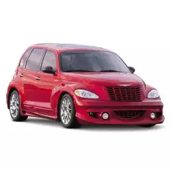 Chrysler PT Cruiser 2001-2005 Bruiser Style 1 Piece Polyurethane Front Bumper image - 2