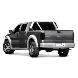 Ford F-150 2004-2008 1 Piece Polyurethane Rear Bumper image - 2