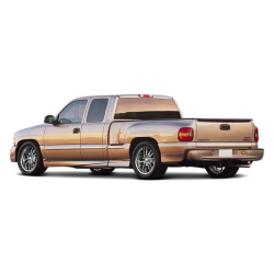 Chevrolet Silverado / GMC Sierra 1999-2006 KBD Mild Design 1 Piece Polyurethane Rear Bumper image - 1