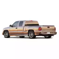 Chevrolet Silverado / GMC Sierra 1999-2006 Mild Design 1 Piece Polyurethane Rear Bumper image - 1