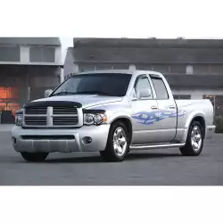 Dodge Ram 1500 2002-2005 Premier Style 1 Piece Polyurethane Front Bumper image - 2
