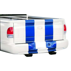 Dodge Dakota 1997-2004 KBD 1 Piece Polyurethane Rear Bumper image - 1