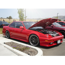 Honda Prelude 1988-1989 KBD 4 Piece Polyurethane Full Body Kit image - 2