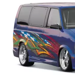 Chevrolet Astro 1995-2005 / GMC Safari Van 1995-2005 Premier Style 4 Piece Polyurethane Full Body Kit image - 2