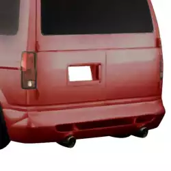 Chevrolet Astro 1985-1994 Premier Style 1 Piece Polyurethane Rear Bumper image - 1