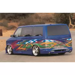 Chevrolet Astro 1995-2005 / GMC Safari Van 1995-2005 Premier Style 1 Piece Polyurethane Rear Lip image - 2