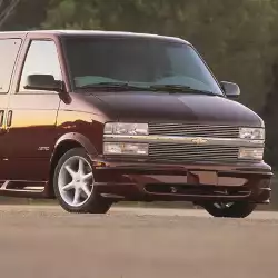 Chevrolet Astro 1995-2005 / GMC Safari Van 1995-2005 X-2 Look 1 Piece Polyurethane Front Bumper image - 2