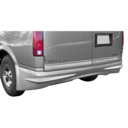 Chevrolet Astro 1995-2004 / GMC Safari Van 1995-2004 Millennium Design Quad Exhaust 1 Piece Polyurethane Rear Lip image - 1