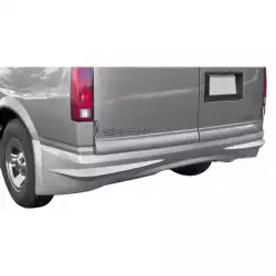 Chevrolet Astro 1995-2005 / GMC Safari Van 1995-2005 Millennium Design Quad Exhaust 1 Piece Polyurethane Rear Lip image - 1