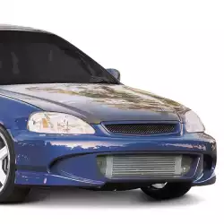 Honda Civic Coupe 2DR 1999-2000 4 Piece Polyurethane Full Body Kit image - 4