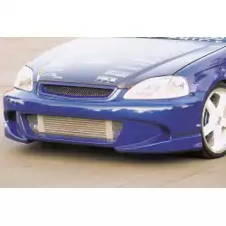 Honda Civic Coupe 2DR 1999-2000 4 Piece Polyurethane Full Body Kit image - 5
