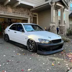 Lexus IS300 2000-2005 Bsport Style 1 Piece Polyurethane Front Bumper image - 6