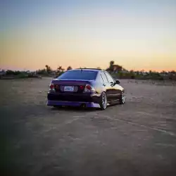 Lexus IS300 2000-2005 Bsport Style 1 Piece Polyurethane Rear Bumper image - 3