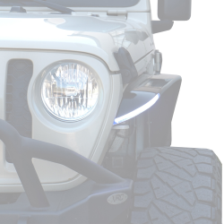 Universal – Jeep Wrangler JL / Gladiator JT KBD Front Fenders Replacement LED Lighting Package image - 1