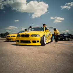 BMW E46 3 Series 2DR 4DR 1999-2005 ISB Style 4 Piece Polyurethane Full Body Kit image - 5