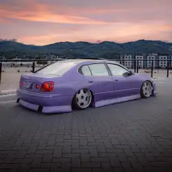 Lexus GS Series GS300 GS400 GS430 1998-2005 Bsport Style 4 Piece Polyurethane Full Body Kit image - 6