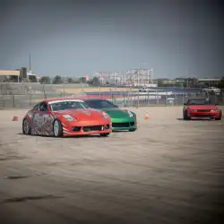 Nissan 350Z 2003-2008 VTX Style 4 Piece Polyurethane Full Body Kit image - 9