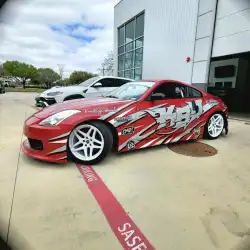 Nissan 350Z 2003-2008 VTX Style 2 Piece Polyurethane Side Skirts image - 9