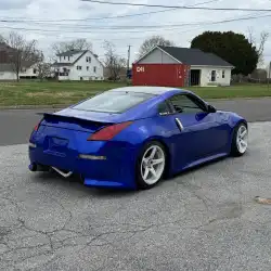 Nissan 350Z 2003-2008 VTX Style 4 Piece Polyurethane Full Body Kit image - 15