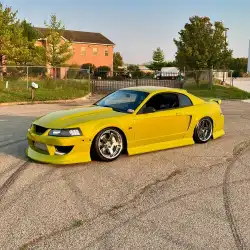 Ford Mustang 1999-2004 2FORDY 4 Piece Polyurethane Full Body Kit image - 11