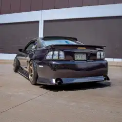 Ford Mustang 1994-1998 2FORDY 1 Piece Polyurethane Rear Bumper image - 4