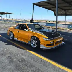 Nissan 240SX 1989-1994 Racing Style 2 Piece Polyurethane Side Skirts image - 7