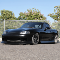 Mazda Miata 1999-2005 NB KBD 2 Piece Polyurethane Side Skirts image - 2