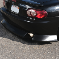 Mazda Miata 1999-2005 NB KBD 1 Piece Polyurethane Rear Bumper image - 2