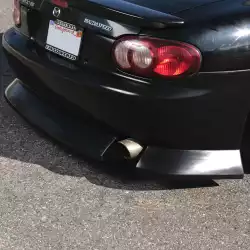 Mazda Miata 1999-2005 NB 1 Piece Polyurethane Rear Bumper image - 1