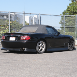 Mazda Miata 1999-2005 NB KBD 1 Piece Polyurethane Rear Bumper image - 1
