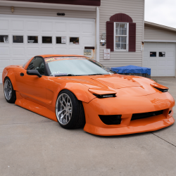 Chevrolet Corvette C5 1997-2004 Kyouki Style 4 Piece Polyurethane Full Body Kit image - 1