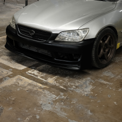 Lexus IS300 2000-2005 VTX Style 1 Piece Polyurethane Front Bumper image - 3