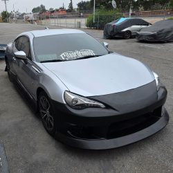 Scion FRS / Subaru BRZ / Toyota 86 2013-2020 Stream Style 1 Piece Polyurethane Front Bumper image - 1