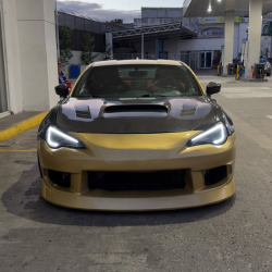 Scion FRS / Subaru BRZ / Toyota 86 2013-2020 Stream Style 1 Piece Polyurethane Front Bumper image - 3