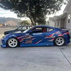 Scion FRS / Subaru BRZ / Toyota 86 2013-2020 Stream Style 4 Piece Polyurethane Full Body Kit image - 6