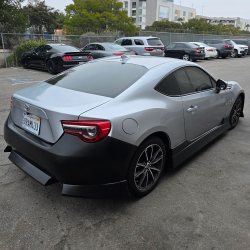 Scion FRS / Subaru BRZ / Toyota 86 2013-2020 Stream Style 1 Piece Polyurethane Rear Bumper image - 1