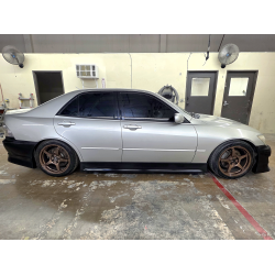 Lexus IS300 2000-2005 VTX Style 2 Piece Polyurethane Side Skirts image - 1