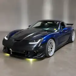 Chevrolet Corvette C6 2006-2013 Artisan Style 1 Piece Trunk Wing Spoiler image - 3