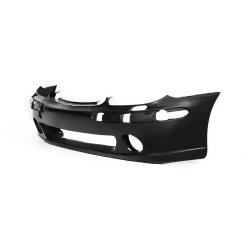 Mercedes S Class W220 2000-2002 LRS Style 1 Piece Polyurethane Front Bumper image - 3