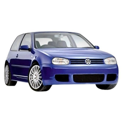 Volkswagen Golf GTI 1999-2005 R32 Style 1 Piece Polyurethane Front Bumper image - 2