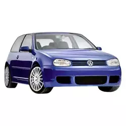 Volkswagen Golf GTI 1999-2005 R32 Style 1 Piece Polyurethane Front Bumper image - 2